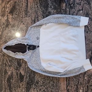 White Hollister Hooded sweatshirt